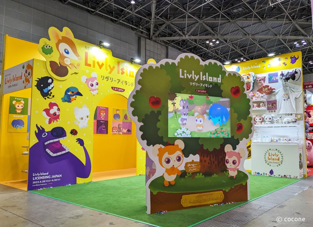 Livly Island, an avatar application loved by 3 million people worldwide, exhibits for the first time at the 13th Licensing Japan!